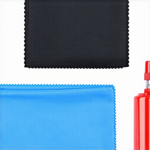 Projector Lens Cleaning Tools for Maintenance Person cleaning a projector lens with specialized tools